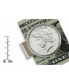 ფოტო #2 პროდუქტის Men's Sterling Silver Peace Coin Money Clip