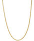 ფოტო #1 პროდუქტის Wheat Link 22" Chain Necklace in 14k Gold
