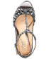 Фото #4 товара Women's Conroy T Strap Peep Toe Evening Sandals