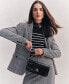 Фото #6 товара Women's Striped Crewneck Sweater, Regular & Petite
