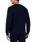 Men's Waffle-Knit Thermal Sleep Shirt Синий, 2XL - фото #9