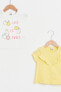 Kız Bebek Sarı P6W T-Shirt