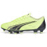 Фото #3 товара Puma Ultra Play Firm GroundAg Soccer Cleats Womens Yellow Sneakers Athletic Shoe