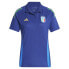 Фото #3 товара Поло для футбола Adidas Италия 23/24 с коротким рукавом.