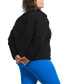 Фото #2 товара Plus Size Cragmont Snap-Front Fleece Jacket