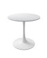 Фото #7 товара 32" Modern Round Dining Table With Printed Marble Tabletop