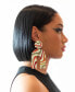 ფოტო #2 პროდუქტის Women's Leaia Arch Stud Earrings