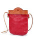 ფოტო #9 პროდუქტის Women's Genuine Leather Out West Crossbody Bag