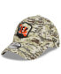 Фото #3 товара Men's Camo Cincinnati Bengals 2023 Salute To Service 39THIRTY Flex Hat