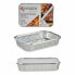 Фото #5 товара Набор посуды для кухни одноразовая с крышкой алюминиевый Kinvara - 21 x 6 x 30,5 см (24 штуки)