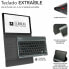 Фото #6 товара Чехол для планшета с клавиатурой Subblim SUBKT3-BTL300 Чёрный Испанская Qwerty QWERTY 10,6"