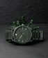 Men's Element Ceramic Matte Olive Green Ceramic Bracelet Watch 43mm