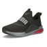 Фото #2 товара Puma Softride Enzo Evo Slip On Mens Black Sneakers Casual Shoes 37787509