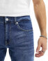 Фото #5 товара ONLY & SONS weft regular fit stretch jeans in mid wash