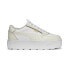 Фото #2 товара Puma Karmen Rebelle 38721208 Womens White Leather Lifestyle Sneakers Shoes