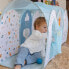 EUREKAKIDS Crawling tunnel and games for babies with 3 balls included
