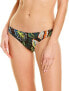 Solid & Striped Womens The Desi Bikini Bottom, Size Small, Black