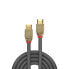 Фото #3 товара Lindy 20m Standard HDMI Cable - Gold Line - 20 m - HDMI Type A (Standard) - HDMI Type A (Standard) - 4096 x 2160 pixels - 10.2 Gbit/s - Grey