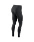 ფოტო #2 პროდუქტის Women's Black Denver Broncos Yard Line Crossover Leggings