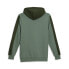 Фото #2 товара Puma Essentials Block Pullover Hoodie Mens Green Casual Outerwear 67042251