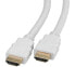 Фото #3 товара Кабель HDMI Secomp High Speed с Ethernet - M/M 1 м - 1 м - HDMI Type A (стандартный) - HDMI Type A (стандартный) - 3D - 10,2 Гбит/с - Белый