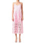 Women's Lace Cami Midi Dress