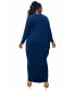 ფოტო #3 პროდუქტის Women's Plus Size Louella Asymmetrical Maxi Dress