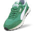 Фото #4 товара Puma Rider FV Pop FS 39192505 Mens Green Suede Lifestyle Sneakers Shoes