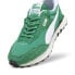 Puma Rider FV Pop FS 39192505 Mens Green Suede Lifestyle Sneakers Shoes