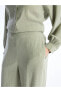 Фото #3 товара LCW Modest Beli Lastikli Düz Keten Karışımlı Kadın Pantolon