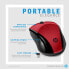 Фото #7 товара HP Wireless Mouse 220 (Sunset Red) - Ambidextrous - Optical - RF Wireless - 1600 DPI - Black - Red