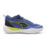 Фото #2 товара Puma Playmaker Pro Futro 37832501 Mens Blue Athletic Basketball Shoes