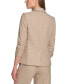 Фото #2 товара Petite Madison Notched-Collar Ruched-Sleeve Jacket