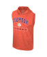 Фото #2 товара Men's Royal Kansas Jayhawks Varsity Sleeveless Hoodie Tank Top