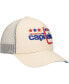 Men's Cream Washington Capitals Foam Front Trucker Adjustable Hat