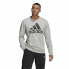 Фото #8 товара Толстовка без капюшона мужская Adidas Essential Big Logo Серый