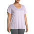 Athletic Works Women's Plus Size Core Wicking V Neck T Shirt Size 2X