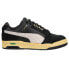 Фото #1 товара Puma Slipstream Lo The Neverworn Lace Up Mens Black Sneakers Casual Shoes 38496