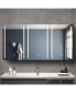 Фото #9 товара Double Door LED Bathroom Medicine Cabinet