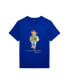 Big Boys Polo Bear Cotton Jersey Tee Синий, 8/10 - фото #6