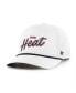 Фото #1 товара 47 Brand Men's White Miami Heat Fairway Hitch brrr Adjustable Hat