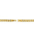 Men's Link Bracelet in Gold-Plated Stainless Steel