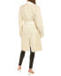 Helmut Lang Wool-Blend Fringe Coat Women's