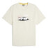 Фото #3 товара Puma Pl 911 Graphic Crew Neck Short Sleeve T-Shirt Mens Off White Casual Tops 62