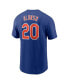 ფოტო #3 პროდუქტის Nike Men's Pete Alonso Royal New York Mets Fuse Name Number T-Shirt