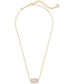 Фото #2 товара Kendra Scott 14K Gold Plated Elisa Pendant Necklace