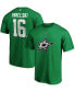 ფოტო #1 პროდუქტის Men's Joe Pavelski Kelly Green Dallas Stars Player Authentic Stack Name and Number T-shirt