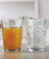 Фото #4 товара Double Circle Set of 4 - 7 oz Juice Glasses