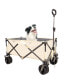 Heavy-Duty Collapsible Folding Utility Wagon Spacious, Compact, and All-Terrain