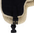 Фото #10 товара Men's Winter Hat Faux Fur Lining Felt Hat Trapper Hat with Ear Flaps Foldable Peaked Cap Windproof Fur Hat Plain Men's Winter Warm Peaked Cap for Outdoor Leisure, Kopfumfang: 56-58cm
